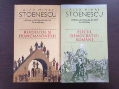 ISTORIA LOVITURILOR DE STAT IN ROMANIA - Alex Mihai Stoenescu (2 volume) foto