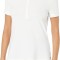 Tricou polo cu maneca scurta pentru femei Amazon Essentials, alb, 3XL - OUTLET
