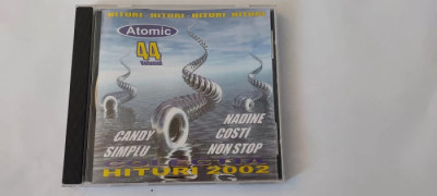 COLECTIA HITURI 2002 VOLUMUL 44 , ATOMIC . CD AUDIO foto