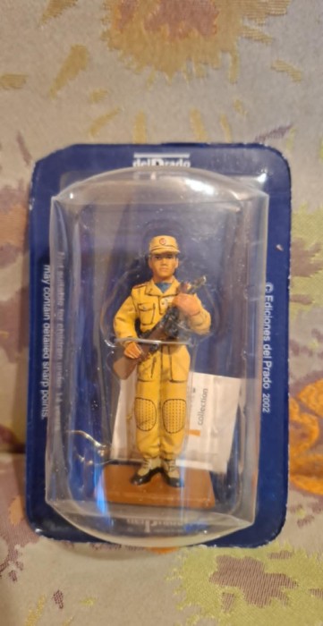 Soldat din plumb Sergeant People`s Army Korea 1950 MAN AT WAR 1:32