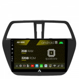 Navigatie Suzuki SX4 S-Cross (2012-2016), Android 11, E-Quadcore 2GB RAM + 32GB ROM, 9 Inch - AD-BGE9002+AD-BGRKIT305