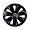 Set 4 capace roti Negre Cu Inel Cromat Energy R14 pentru gama auto Land Rover