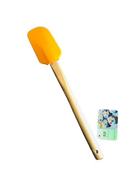 Paleta Bucatarie silicon cu lemn