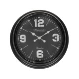 Ceas de perete, 50 cm, Negru, ATU-087600, Oem