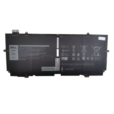 Baterie Laptop 2in1, Dell, XPS 13 7390, P103G, P103G001, P103G002, 052TWH, 52TWH, 0XX3T7, XX3T7, NN6M8, 7.6V, 6375mAh, 51Wh foto