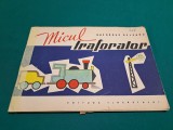 Micul Traforator, Gheorghe Deleanu, 1963, Editura Tineretului, Carte Educativa Copii, 16 Planse Modele