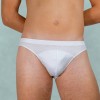 Chilot Clasic Bărbați din Bumbac și Elastan, cu Elastic Ascuns - S - Alb