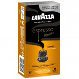 Cafea capsule Lavazza Lungo, compatibile Nespresso, aluminiu, 10x5,7g