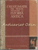 Texte Privitoare La Istoria Antica - E. Condurachi - Tiraj: 5145 Exemplare