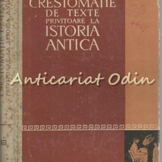 Texte Privitoare La Istoria Antica - E. Condurachi - Tiraj: 5145 Exemplare
