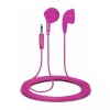 Casti In-Ear Maxell EB95 Roz, Jack 3.5mm, Microfon In-line, Compatibil Universal