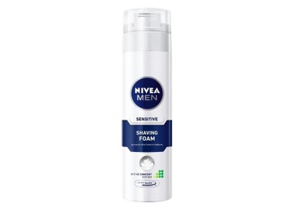 Spuma pentru ras Nivea Men Sensitive, pentru ten sensibil, 200ml foto