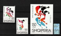 Albania, 1998 | Festivaluri tradiţionale - Europa CEPT | Serie +coliţă MNH | aph