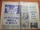 Magazin 31 iulie 1971-articol despre CFR,mecanic de locomotiva,cheile bicazului