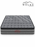Saltea ortopedica Wolke Pocket Spring Latex 180x200x25 cm, cu arcuri individuale, latex de 2 cm si spuma confort 2 cm, fermitate medie