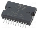 Driver de motor H PowerSO20 1A STMicroelectronics 100kHz