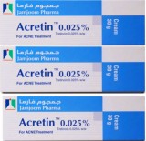 Cumpara ieftin ACRETIN Tretin 0.025%, 30 grame, crema riduri acnee vergeturi retinol melasma