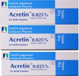 ACRETIN 0.025%, 30 grame, crema riduri acnee vergeturi