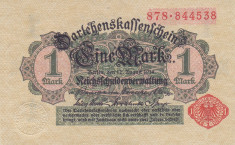Bancnota Germania 1 Marca 1914 - P51 UNC foto