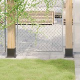 vidaXL Baze de st&acirc;lp pătrate 12 buc Antracit Oțel acoperit cu pulbere 42000031