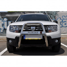 Bullbar inox inalt Dacia Duster 2,5&amp;quot;/64mm RNA0063 foto