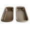 Set 2 tavi cuptor, forma dreptunghi, 7.5cm x 13.5cm