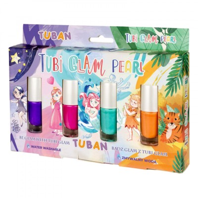 Set Oja TUBI GLAM , 4 culori perlate foto