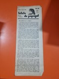 Bilete de papagal - no 56 / 5 aprilie 1928