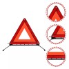 Triunghi reflectorizant de avertizare ECE R27 , pliabil, cu suport metalic si husa de transport, Oem