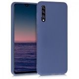 Cumpara ieftin Husa pentru Samsung Galaxy A30s, Silicon, Albastru, 50194.168, Carcasa, Kwmobile