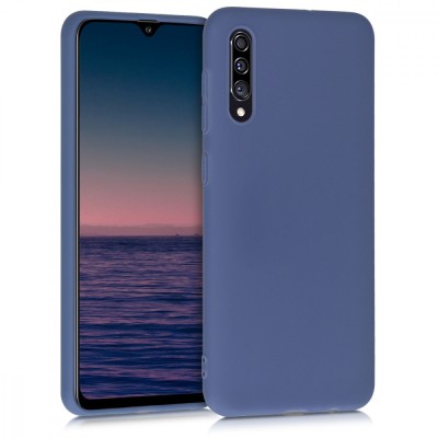 Husa pentru Samsung Galaxy A30s, Silicon, Albastru, 50194.168 foto