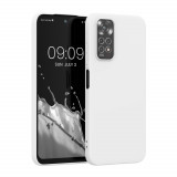 Husa Kwmobile pentru Xiaomi Redmi Note 11/Redmi Note 11s, Silicon, Alb, 57368.48, Carcasa