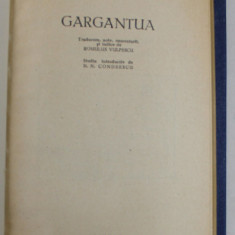 GARGANTUA de RABELAIS , 1962 *EDITIE RELEGATA