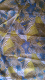 XM Material textile vintigi vascoza imprimata cu flori 1.92 / 1.4 m