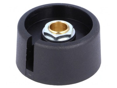 Buton rotativ cu indicator poliamidă 6,35mm 31x16mm foto
