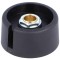 Buton rotativ cu indicator poliamidă 6,35mm 31x16mm