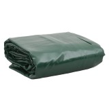 vidaXL Prelată, verde, 5x6 m, 650 g/m&sup2; 156146