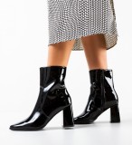 Cumpara ieftin Botine dama Rafino Negre