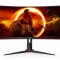 Monitor AOC 34&quot; CU34G2XP/BK