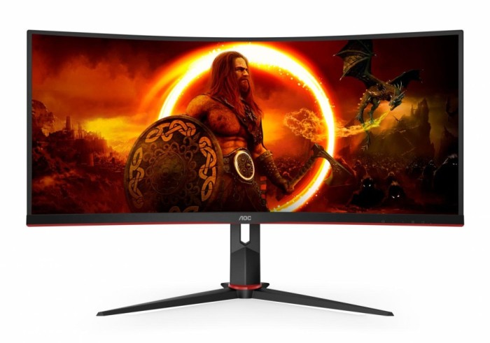 Monitor AOC 34&quot; CU34G2XP/BK