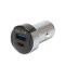 Adaptor bricheta auto Delight, 18 W, Type C/PD, USB, Argintiu/Negru