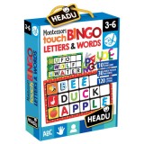 Cumpara ieftin Headu Montessori - Joc Bingo Atingeti Imagini Si Cuvinte
