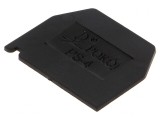 Placă Neagră Poliamidă 1mm -25&divide;100&deg;C