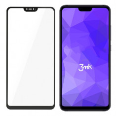 Folie Protectie Sticla pentru Xiaomi Mi 8 Lite 3MK HardGlass Max Lite Full Screen 9H 02 mm Negru foto