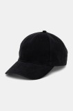 Filippa K șapcă de baseball din bumbac culoarea negru, neted, 31419.FK