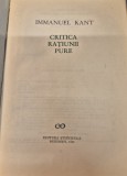 Critica ratiunii pure Immanuel Kant