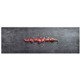 Cumpara ieftin Covoras de bucatarie lavabil, 60x180 cm, model ardei