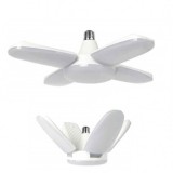 Lampa LED cu 4 Brate Mobile Ajustabile Fan Blade E27 3000K 60W