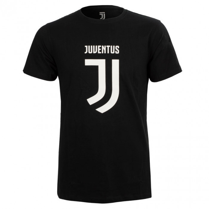 Juventus Torino tricou de bărbați Basic black - M