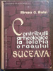 Mircea D. Matei - Contributii arheologice la istoria orasului Suceava